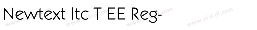Newtext Itc T EE Reg字体转换